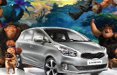 Kia Motors Company e 20th Century Fox insieme per il lancio di Carens e de 'I Croods'
