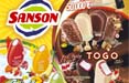 Sanson dà il benvenuto all'estate con i nuovi cartelli dedicati ai gelati