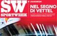 SportWeek si tinge di rosso in omaggio alla Formula 1