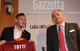 La Gazzetta dello Sport celebra il Gazzetta Day. A Totti il  Premio Internazionale Giacinto Facchetti