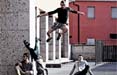 Il gruppo di Parkourwave testimonial di Select Box