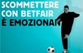 Betfair.it si promuove con Profero Italia e Fosbury ADV