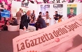 Pitti Uomo, La Gazzetta dello Sport si anima nello spazio rosa Gazza Look Lounge