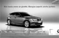 Bmw Serie 1 insegna a guidare con D'A,L,V Bbdo
