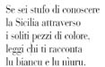 Le Balene e Diario parlano siciliano 