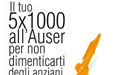 Auser e Comunicazionisociali Group per la campagna 5x1000