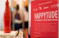 Coca-Cola celebra il futuro della bottiglia contour nella mostra 'Happytude'