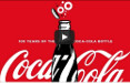 Coca-Cola festeggia i 100 anni della bottiglia con campagna globale in 130 Paesi del mondo