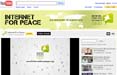 Al via un concorso su YouTube per sostenere 'Internet for Peace' 