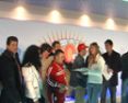 In pista all’Autodromo di Monza le 100 Mercedes SLK con i vincitori del concorso Vodafone