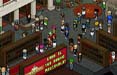 Adv ingame su Habbo Hotel per il lancio di 'The Sims Medieval'