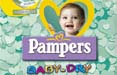 Nuovo packaging per Pampers Baby Dry. Firma Univisual