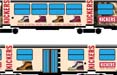 Kickers The Original in affissione su jumbo tram con S,ADV