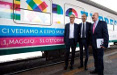 I magazine Mondadori a bordo di Expoexpress, il treno mostra dell'Expo powered by Adverteam, con un progetto crossmediale