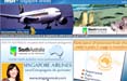 Campagna online su MSN.it per Singapore Airlines e South Australia 