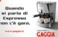 Expansion firma la campagna Gaggia