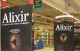 Alixir in Affissione all’entrata degli ipermercati con adsolutions GDO