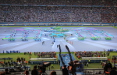  Finale Uefa Champions League, Filmmaster Events e il Circo De Bakuza firmano la cerimonia d'apertura.
Per la prima volta campo coperto da 7.500mq di tappeto e logo in 3D 