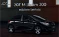 Peugeot festeggia i 200 anni con la 207 Millesim 200 e va on air con Euro RSCG