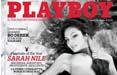 Sarah Nile sulla cover del primo numero di Playboy 2010 