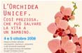 Unicef promuove le 'Giornate dell'orchidea' con Y&R Roma 