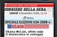 Ottobre da record per Corriere.it. Al varo due novità sul web