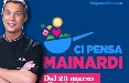 FoxLife presenta il nuovo programma "Ci pensa Mainardi". Tra gli sponsor Crodino, Asciugoni Regina e Aroma Riserva