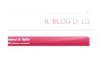 On line il nuovo blog di Lg firmato Publicis Modem