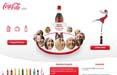 Nuovo look per la versione italiana del sito di Coca Cola 
