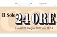 Il Sole 24 Ore entra al 30% in Blogosfere