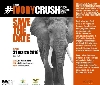 #Ivorycrush: arriva Roma la pubblica distruzione dell'avorio. PalazziGas Events è sponsor tecnico