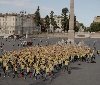 Roma si tinge di giallo e blu per lo 'You&METRO Day'. Flash mob e proximity nella Capitale