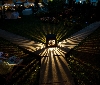 Le suggestioni di 'Chiostro in Fiera' illuminate da Performance in Lighting