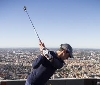 Milano, Matteo Manassero inaugura il campo pratica di CityLife 