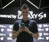 Milano, calcio di inzio di Stephan El Shaarawy per il nuovo spazio Galaxy 11 Studio