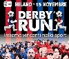 I City Angels uniscono ultrà di Milan e Inter al 'Derby Run' di sabato 15 novembre