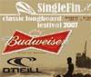 O’Neill sponsor del SingleFin.it Classic Longboard Festival 2007 Budweiser