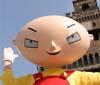 Stewie avvistato a Milano in attesa della Notte Griffin
