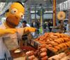 La famiglia Simpson a spasso per Milano