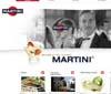 Online la versione italiana dei siti Martini, Bacardi e Chinamartini