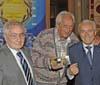 Premiato Ottavio Missoni per i giochi olimpici di Londra 1948