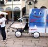 Pubblibici porta in giro la pubblicità