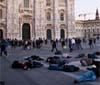 Flash mob di 20th Century Fox Home Entertainment in Piazza Duomo