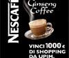 Nescafé Ginseng Coffee regala 1000€ di shopping da Upim