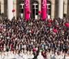 FRANCE - Second biggest fashion show in the world at the Galeries Lafayette
