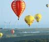A Warstein, in Germania, il più grande raduno annuale di mongolfiere d'Europa