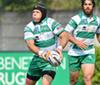 Glen Grant va in meta con il Benetton Rugby Treviso