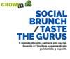 CrowdM organizza il social brunch 'Taste the Gurus'. Iscrizioni aperte per partecipare