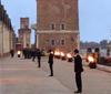 Il fuoco di Parente Fireworks a Venezia per l'evento Diesel