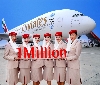 Emirates raggiunge (e festeggia) un milione di follower su Instagram